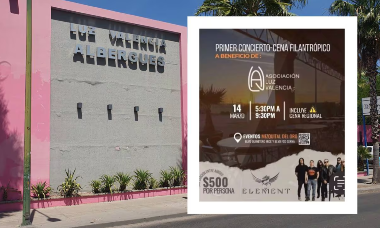 Organizan concierto de recaudación de fondos para Albergue Luz Valencia