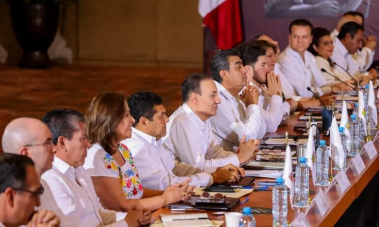 Fortalece Gobernador Durazo estrategia de seguridad conjunta con Presidenta Sheinbaum