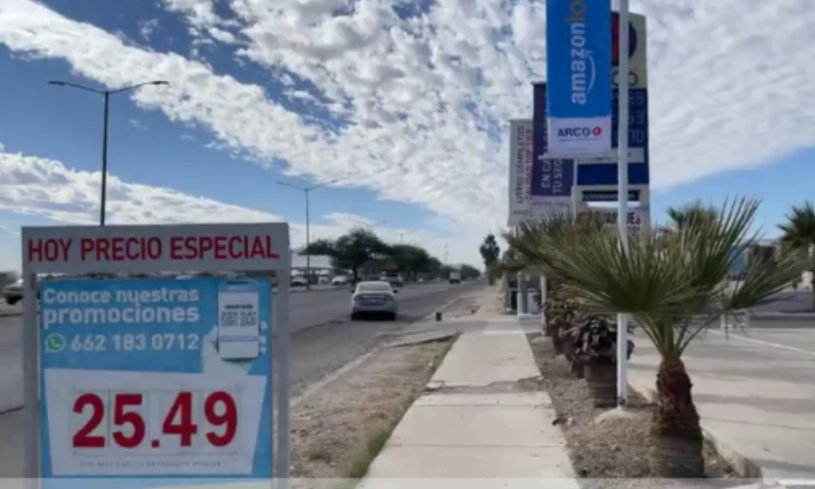 Profeco expone gasolineras más caras en el sur de Hermosillo